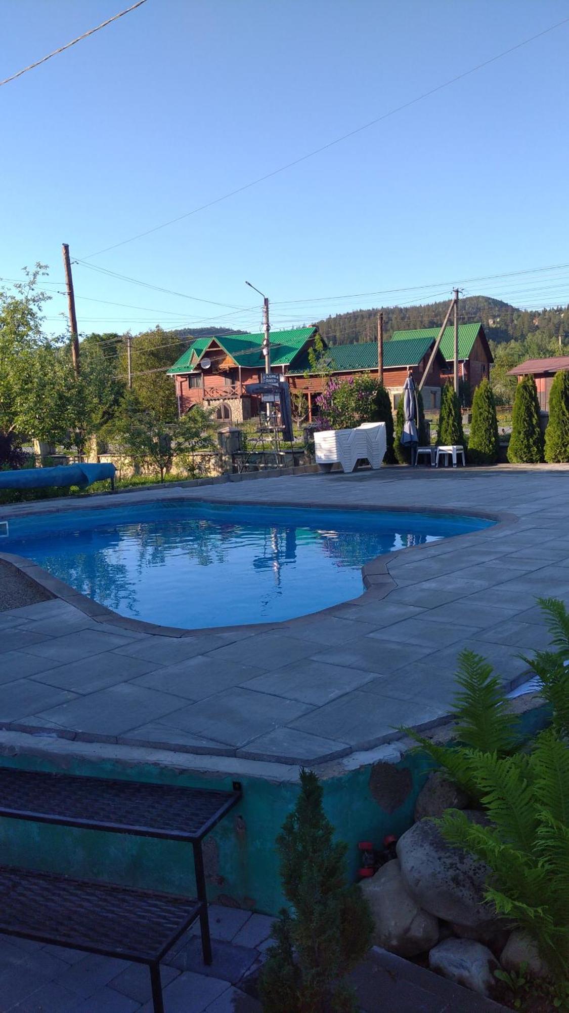 Садиба Янчар Номер Студiо З Басейном Mykulychyn Extérieur photo